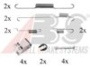CARRAB BP 3299 Accessory Kit, brake shoes